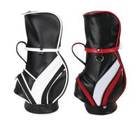 Générique Wine Bags Bottles, Waterproof PU Leather Golf Wine Carrier, Portable Pouch with Secure Zipper Closure, Beach Parties, Outdoor Events, Picnics, Travel, Gift for Golfers and Lovers