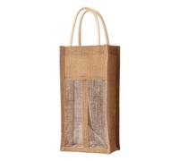 Générique Wine Bags for Travel - Soft Linen Padded Protector Sleeves