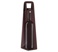 Générique Wine Bottle Bag | PU Leather Single Bottle Champagne Beer Tote