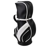 Générique Wine Bottle Bag, Single Bottle Cooler Carrier with Multiple Storage Pockets, 12.99x4.72x4.72 inches Insulated PU Leather Tote for Beach, Golfers, Parties, Travel, and Outdoor Use