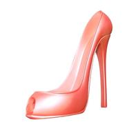 Générique Wine Bottle Holder | High Heel Shoe Stylish Wiine Rack | Small Wines Display Stand, 8 inch High Heel Shoe Red Wines Display Stand, Tall Single Wine Bottle Holder, Gift Basket Accessories