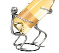 Générique Wine Holder Countertop - Metal Table Decoration - Wine Bottle Display Rack,for Enthusiasts Collectors Entertainers Homeowners Dinner Party Kitchen Restaurant Office Apartment Hotels Clubs