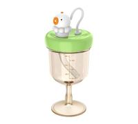 Générique Wine Sippy Cup - Spill-Proof Hydration & Transition Training, Novelty Design Shape, 8cm X 9cm X 18.7cm + Measured Scale, High ABS Polymer Vessel - For & Nursery Use