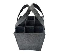 Générique Wine Tote - Felt 9 Bottle Carrier 24x24x28cm