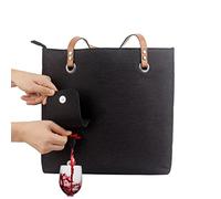 Générique Wine Tote with Drink Dispenser | Portable Wine Dispensing Tote | Beach Wine Tote Bag with Insulated Compartment | Tote Shoulder Bag for Beach, Travel, Picnic, Camping, for Wine Lovers