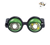 Générique Winking Blinking Glasses with Googly Eyes, Funny Novelty Costume Accessory for Halloween Parties, Carnival Performances, Prank Toy for Adults