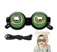 Générique Winking Prop Glasses, Manual Blink Eyewear, ABS PP Funny Glass with Interactive Feature, Festival Celebration Accessory, Party Glasses with Sturdy Build for Theater Performance Holiday