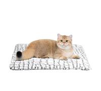 Générique Winter Cat Bed Indoor, Warming Pet Pad, 7.87x7.09x3.94 inches, Heating Thermal Mat, Cozy Warmer Mat Removable Cover for Indoor Pets, Soft and Comfortable, Multicolor