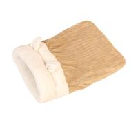 Générique Winter Cat Sleeping Bag, Semi Enclosed Pet Bed, 17.32x14.57 inches Soft Plush Kitten Sack, Warm Insulated Interior, Spacious Cozy Design, Perfect for Cats, Kittens, Small Animals