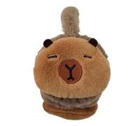 Générique Winter Earmuffs,Soft Warm Plush Wrap - Cartoon Capybara Plush Ear Muffs - for Commuting Outdoor Winter Sports Fall Skiing Ice Skating Lady Youth