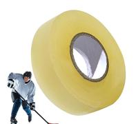 Générique Winter Hockey Stick Tape - 2.5cm X 20/25m Strong PVC Shin Guard & Sock Fixing Tape | Clear Durable Adhesive Sports Ťape for Clothes, Pants & Socks,