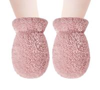 Générique Winter Mittens for Kids - Fuzzy Gloves for Cold Weather | Soft Fabric with Anti Scratch Design, Unisex Hand Warmers, Snow Protection Accessory, Travel Home Comfort, Age 0 12 Months Children