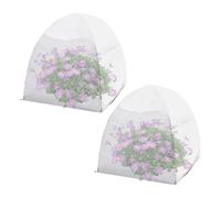 Générique Winter Plant Covers -Garden Fleece Frost Protection | 22x22in Plant Protector for Shrubs, Roses, Fruit Trees, Vegetables, Berry Bushes | Outdoor Patio Garden Cold Weather Protection