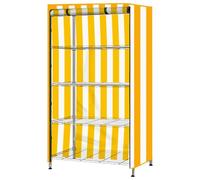 Générique Wire Shelf Cover Protector - Oxford Cloth 210D Heavy Duty Dustproof Waterproof Cover 91x45x182cm and 121x45x182cm | Storage Organizer Protective Dust Covers for Kitchen Pantry Garage Closet