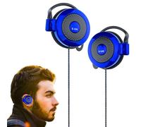 Générique Wired Clip Headphones - 3.5mm Ear Hook Type Stereo Sports Earbuds, Running Exercise Workout Gym Ear Buds Compatible with Most Mobile PhoGood Sound Qualitynes MP4 Device Fitness Music