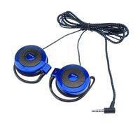 Générique Wired Ear Hook Headphones - 3.5mm Clip Style Stereo Earbuds | Secure Sport Fit Durable Cable Build, Perfect for Exercise Jogging Travel Music and Mobile Device Listening