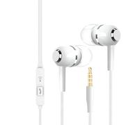 Générique Wired Headphones, in Ear Headphones with Mic, 3.5mm Bass Boost Earphones, Corded Earphone, Ideal for Travel, Airplane, Workout, School, and Music, Multicolor