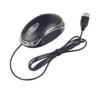 Générique Wired Mouse - 3.74 inch Programmable Mouse | Optical Wired Mоuse - USB Computer Peripheral Featuring 1.2 m Cable and 1000DPI for Precise Tracking, Ideal for Office Or Home Work