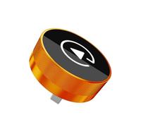 Générique Wireless Adapter - 3x3x2.4cm Compact Aluminum Alloy Transmitter for Audio and Video | Converts Wired Connections to Wireless | Supports Phone Music, Calls | Silver Or Orange