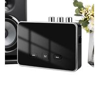 Générique Wireless Audio Adapter - 3.54 inch Stereo Transmitter Receiver Converter | Low Latency HD Music for Home Theater, Pc, TV, Garage, Workplace, and Conference Room Experience