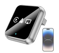 Générique Wireless Car Adapter, Vehicle Screen Converter Audio Accessory, Plug and Play Auto Wireless Adapter, Car Infotainment Upgrade Device for Road Trip City Driving Commute Travel Use