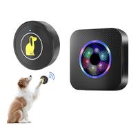Générique Wireless Dog Bell for Dogs to Go Out - Dog Bells | 5 Volume Levels Waterproof Button for House Apartment Garden Access Indoor Training Outdoor Play Signaling