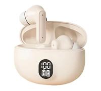 Générique Wireless Earbuds - Earphones | LED Display, 5.4, IPX5 | Comfortable In-Ear Fit, 3 Size Ear Tips, Charging, 10m Range, For Sports, Workout, Commute, Calls & Music