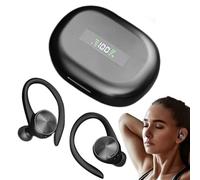 Générique Wireless Earbuds Headphones, BluetoothEarbuds, Wireless BluetoothHeadphones, True Wireless Earbuds, Secure Fit and Sweatproof Design Noise Cancelling Technology for Clear Sound
