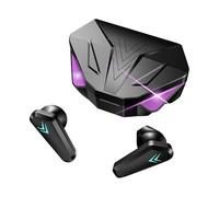 Générique Wireless Earphones - Ear Headphones 6.9x4.4x2.5cm | Wireless Game Earbuds, Low Latency Earpiece with Smart Battery Display Charging Case, LED Light Mode for Sports Gym Running Women Men