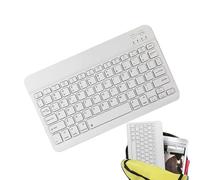 Générique Wireless Keyboard Pc, Ultra Slim Compact Design, Lightweight Rechargeable Device, Quiet Ergonomic Keys, Portable Keyboard, Compatible Phone Accessory, Connectivity Option