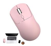 Générique Wireless Mice, 2.4g Laptop Wireless Silent, 1.46in Adjustable Dpi Working Supplies, Ergonomic Laptop, USB Receiver for Home Office, Quiet Precise Control