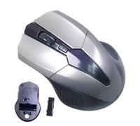 Générique Wireless Mouse for Laptop - ABS 10.5x7x3cm | USB 2.4G Computer Mouse 1200DPI, Portable Optical Mouses | Silent Click Travel Mouses for Home Office Study Meeting Room Use