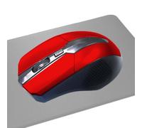 Générique Wireless Mouse for PC-2.4G Silent Click Computer Mouse, 1200 DPI Portable Optical Mice, Slim Ergonomic Laptop Supplies, Battery Efficient Wireless Receiver | for Meeting Room & Studio