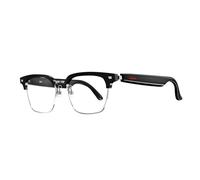 Générique Wireless Smart Glasses, Built-In Speakers, Audio Glasses, Adorable Compact Streaming Indoor Entertainment, Adjustable Volume Design for Men Women, Music and Calls, Black