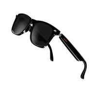 Générique Wireless Smart Glasses, Built-In Speakers, Audio Glasses, Adorable Compact Streaming Indoor Entertainment, Adjustable Volume Design for Men Women, Music and Calls, Black