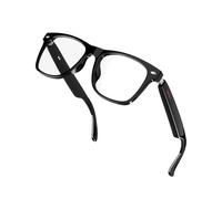 Générique Wireless Smart Glasses, Built-In Speakers, Audio Glasses, Adorable Compact Streaming Indoor Entertainment, Adjustable Volume Design for Men Women, Music and Calls, Black