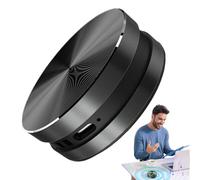 Générique Wireless Vibration Speaker, Bone Conduction Music Player, Waterproof Resonance Sound with Suction Cup, Music Gadget for Bathroom, Shower, Travel Use, 1.97x1.97x0.98 inches