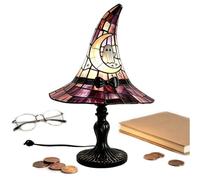 Générique Witch Hat Lamp | Gothic Usb Resin Halloween Lights