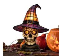 Générique Witch Hat Night Lamps - Acrylic USB Powered Spooky Night Lights