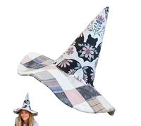Générique Witch Hats, Witches Hat, Costume Accessories with 15.75x15.75 Inches, Sorcerer Dress Up for Theater Stage Performers, Masquerade Carnivals, Party Cosplay, Spooky Holiday Decoration