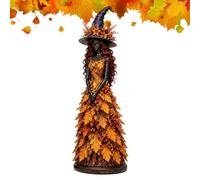 Générique Witch Statue | Halloween Gothic Harvest Desktop Decoration