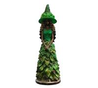 Générique Witch Statue - Resin 15x5.3x4.4cm, Autumn Harvest Gothic Decor,