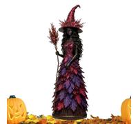Générique Witch Statue - Resin 15x5.3x4.4cm, Autumn Harvest Gothic Decor,