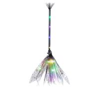 Générique Witches Broom | With Led Lights 25.59in Costume Accessories | Halloween Witch Broom Decoration For Home, Bar, Holiday, Party, Stage Performance | Gathering, Indoor, Outdoor