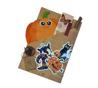 Générique With A - Halloween With A | Halloween Blind Adventure Book, Party Favors Card Stocking Stuffers For Library Reading Reader Teacher Appreciation And Birthday