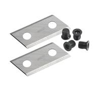 Générique WNJ-Tool, 1 Paire de Lames de broyeur de Jardin avec vis pour Eco ES1600 Ryobi RSH2545B BG-KS 2040 McCulloch