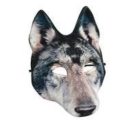 Générique Wolf Masque - 10.2 Inch Halloween Wolf | Fabric EVA Masque - Comfortable costume accessory for adults teenagers cosplay party masquerade Halloween Christmas Easter