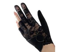 Générique Women Billiard Glove, Left Hand Lace Billiard Gear, Women Pool Glove with Solid Breathable Elastic Mesh, Professional Non Slip Accessory for Improving Accuracy, and Enhancing Grip
