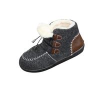 Générique Women Boots neige Courte plates à Lacets Femmes Bottines Confortable Imperméables Souple Femme Boot Elégantes Chaudes Vintage Bottillons Femme classiques Mode Automne Hiver