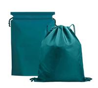 Générique Women Drawstring Bag, 2 Pieces Travel Drawstring Bags 11.81x7.87in, Dust-Proof Cinch Sack for Clothes Cosmetics Swimwear Beach Pool Bathroom Workout Trip Camping Daily Use